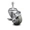 Service Caster 3 Inch Gray Polyurethane Wheel Swivel 3/8 Inch Threaded Stem Caster with Brake SCC-TS20S314-PPUB-TLB-381615 - alternate 3